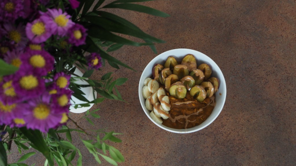 Kürbis Porridge